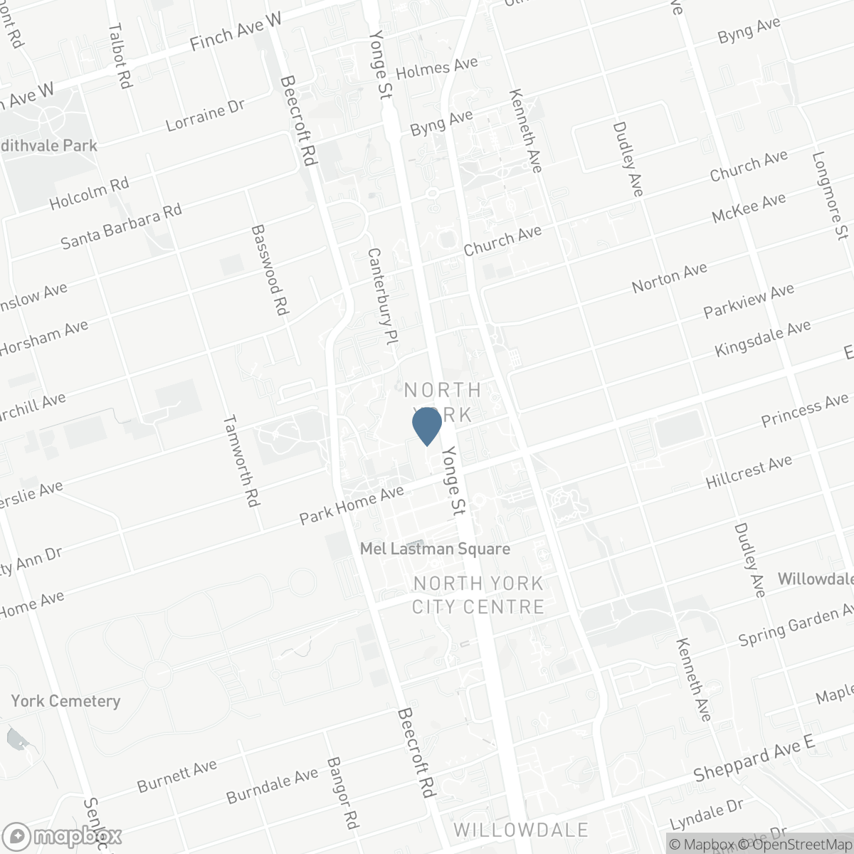 1207 - 5180 YONGE STREET, Toronto, Ontario M2N 0K5